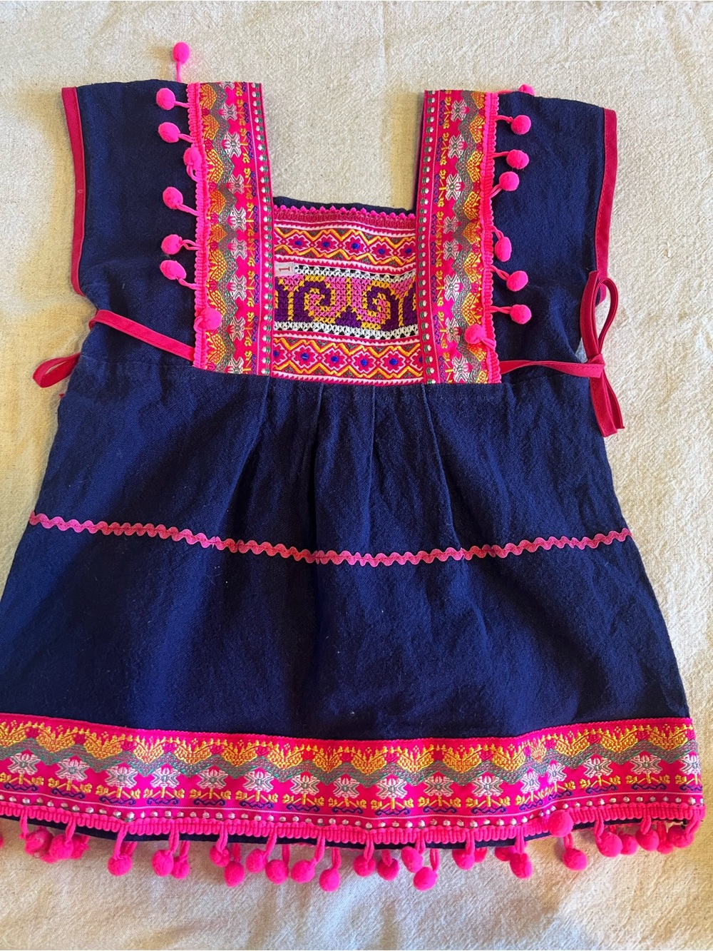 Thai Moh Hom Indigo Girl Dress Size T2/T3